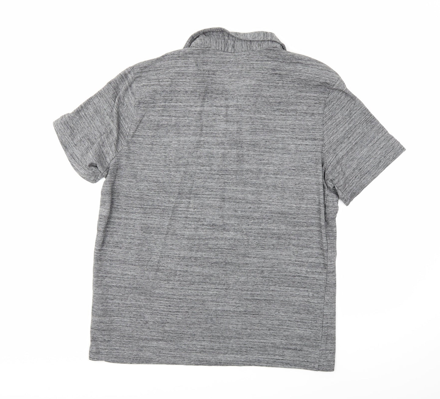 H&M Mens Grey    Polo Size XL