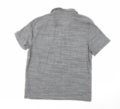 H&M Mens Grey    Polo Size XL