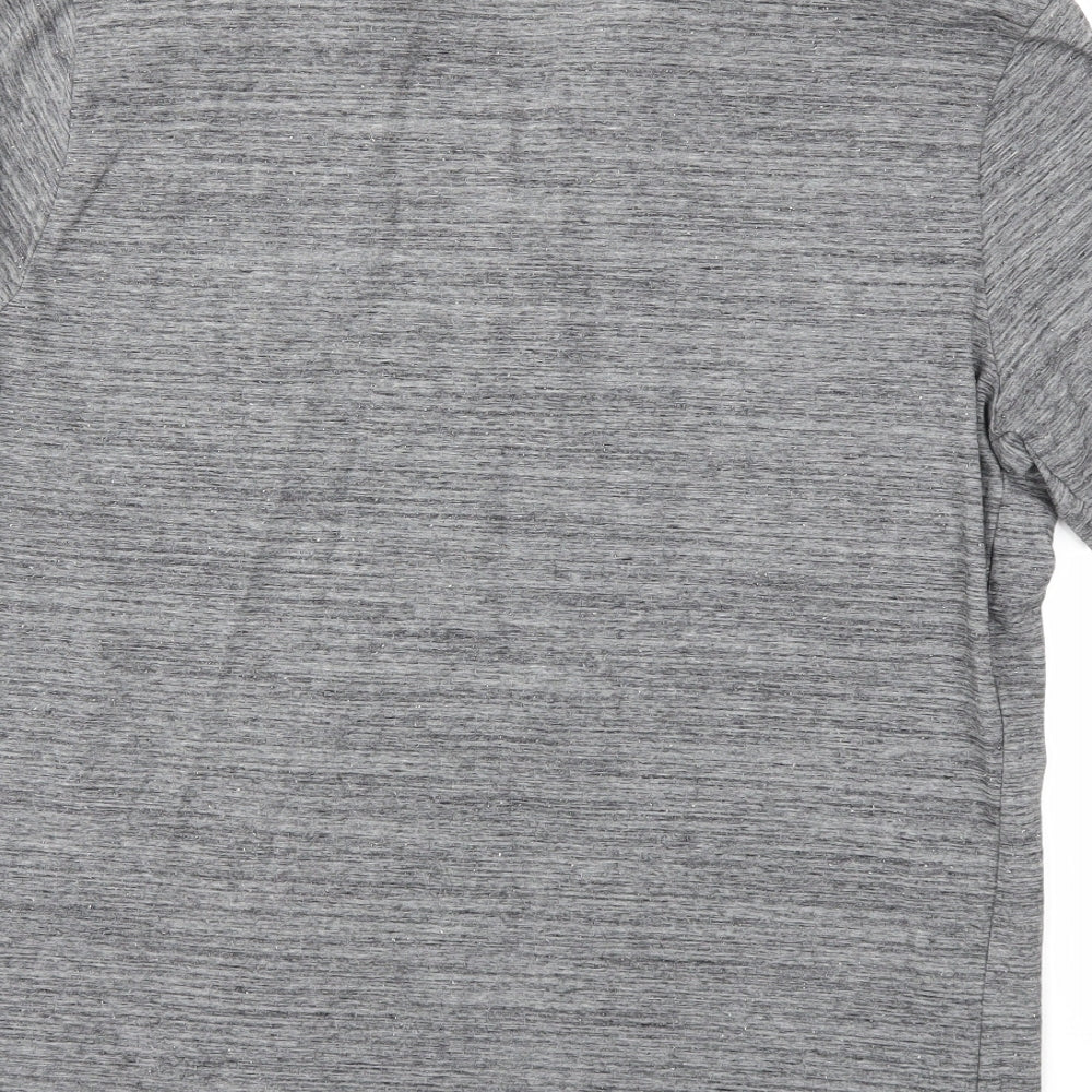 H&M Mens Grey    Polo Size XL