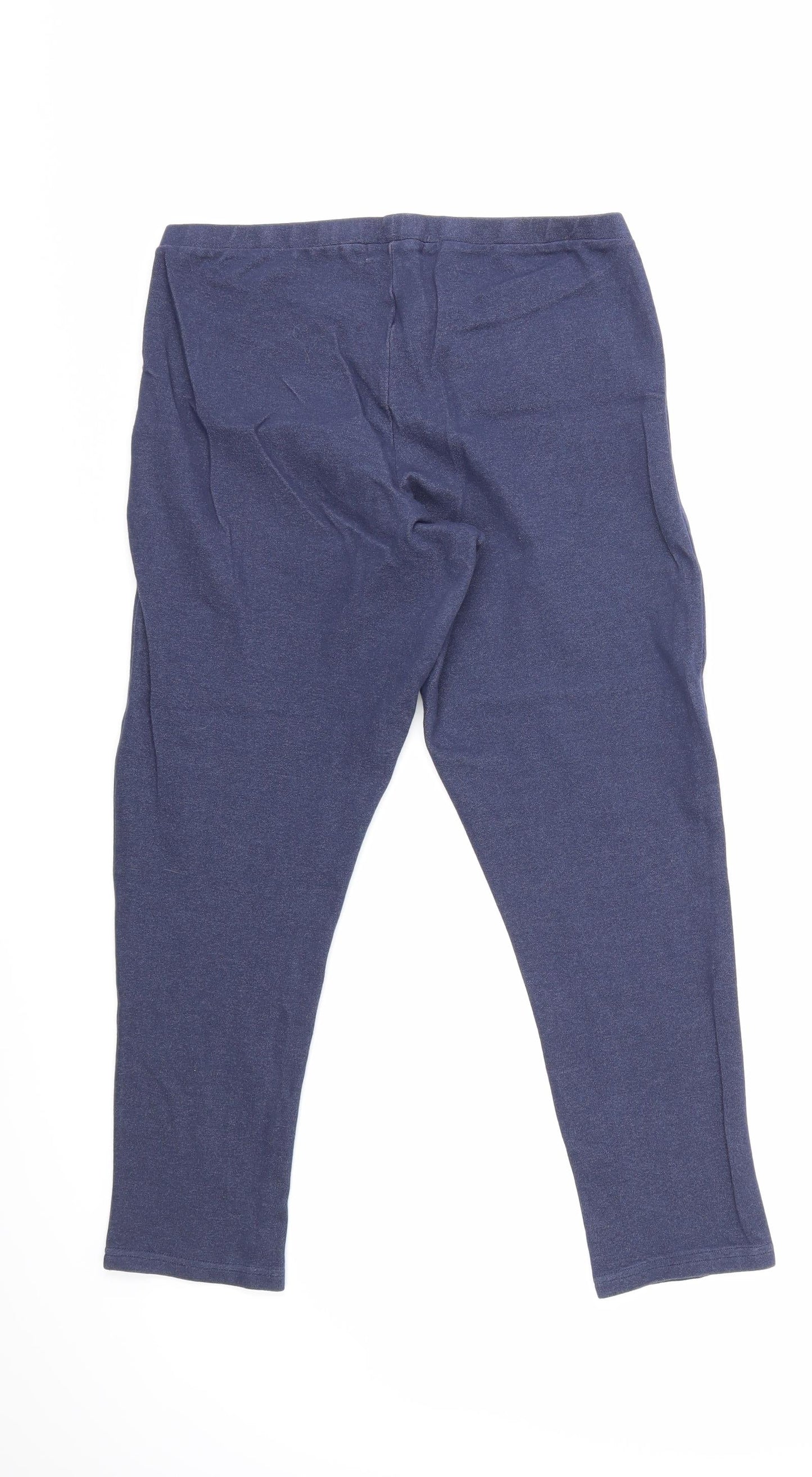 Womens UK Size L John Lewis Regular Fit  Blue Trousers