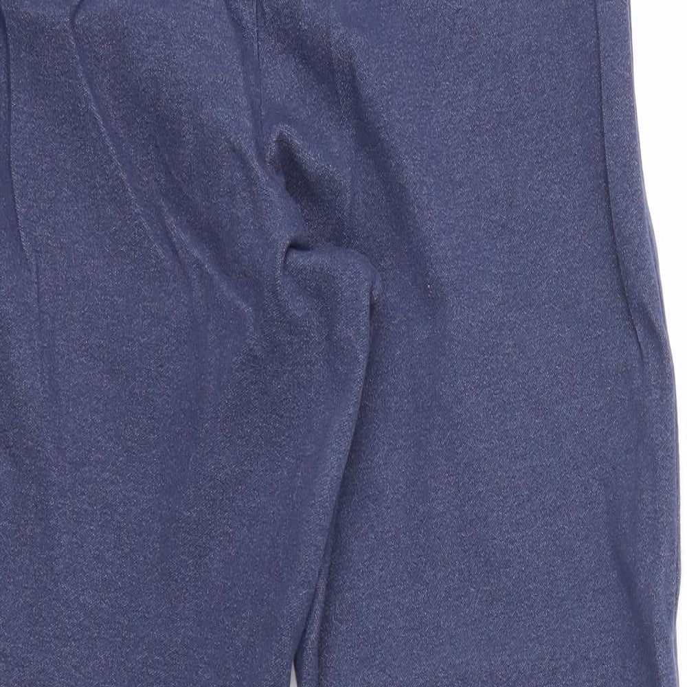 Womens UK Size L John Lewis Regular Fit  Blue Trousers