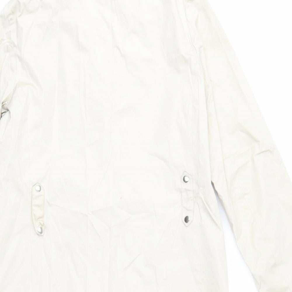 John Womens Beige   Overcoat Coat Size 12