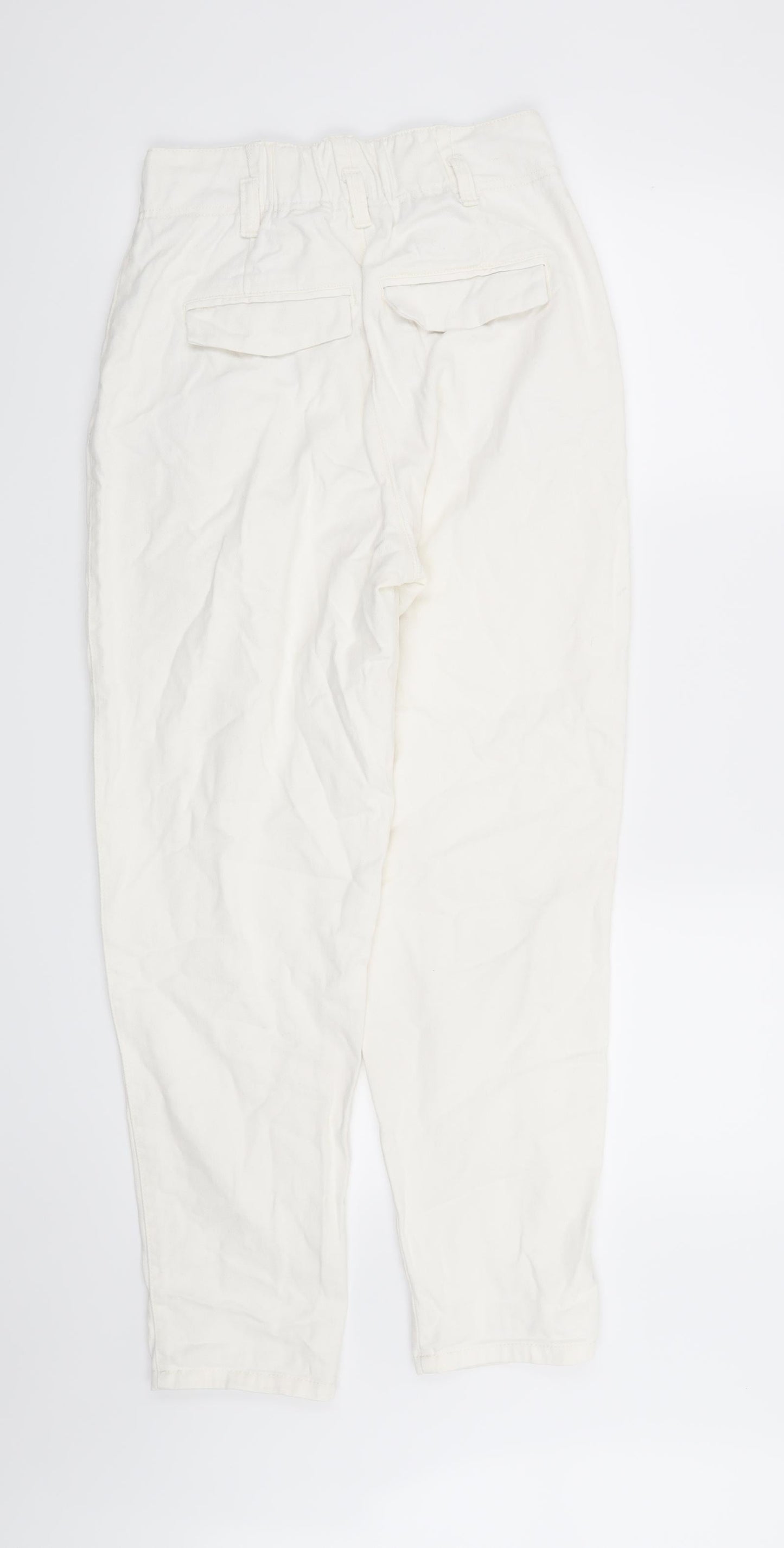 New Look Womens White   Straight Jeans Size 8 L29 in