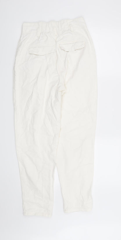 New Look Womens White   Straight Jeans Size 8 L29 in