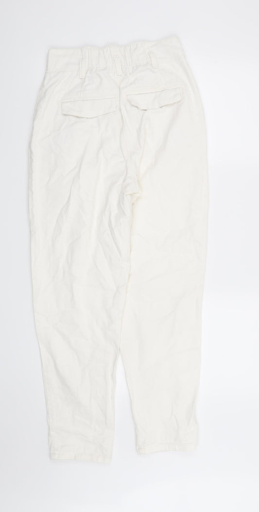 New Look Womens White   Straight Jeans Size 8 L29 in