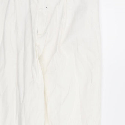 New Look Womens White   Straight Jeans Size 8 L29 in