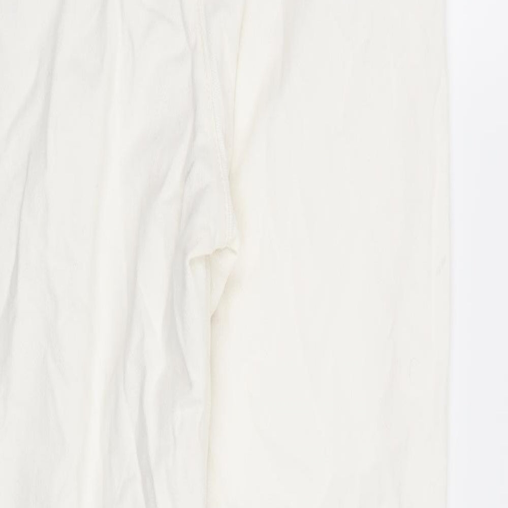 New Look Womens White   Straight Jeans Size 8 L29 in