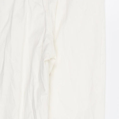 New Look Womens White   Straight Jeans Size 8 L29 in