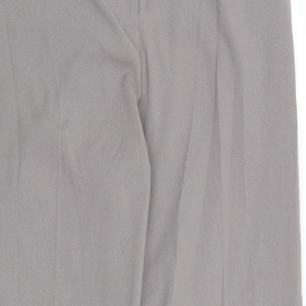 Womens UK Size 10 Marks and Spencer Regular Fit  Grey Trousers