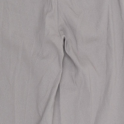 Womens UK Size 10 Marks and Spencer Regular Fit  Grey Trousers