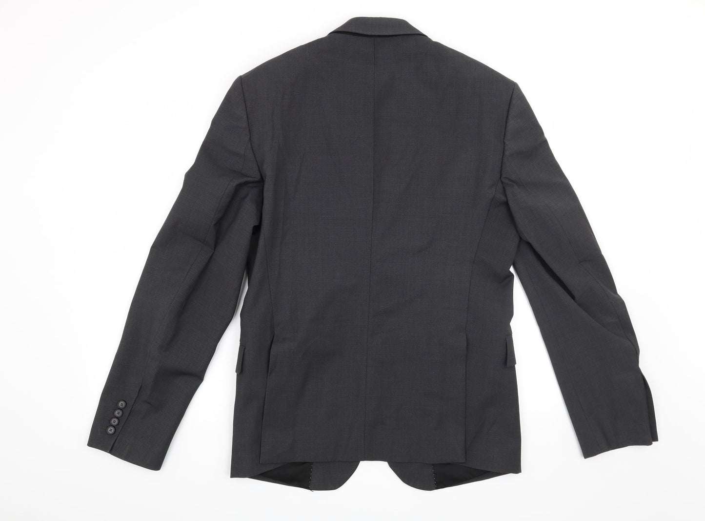 Mens UK Size M Zara Regular Grey Suit Jacket