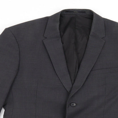 Mens UK Size M Zara Regular Grey Suit Jacket