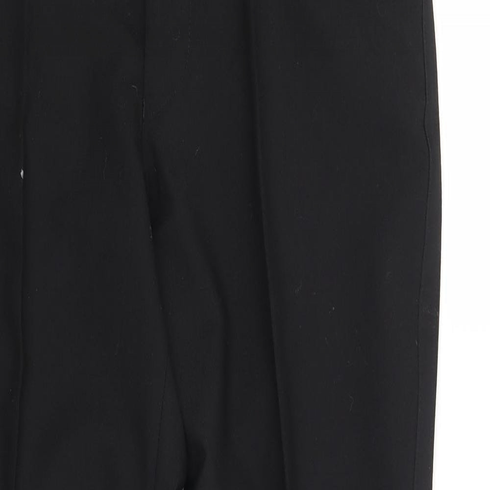 Burton Mens Black   Trousers  Size 34 in L30 in