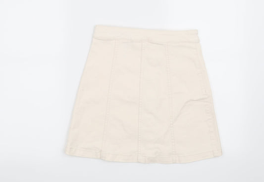 H&M Womens Beige   Maxi Skirt Size 6