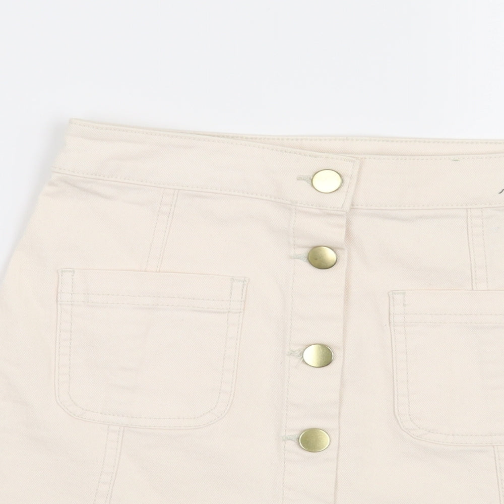 H&M Womens Beige   Maxi Skirt Size 6