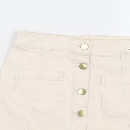 H&M Womens Beige   Maxi Skirt Size 6