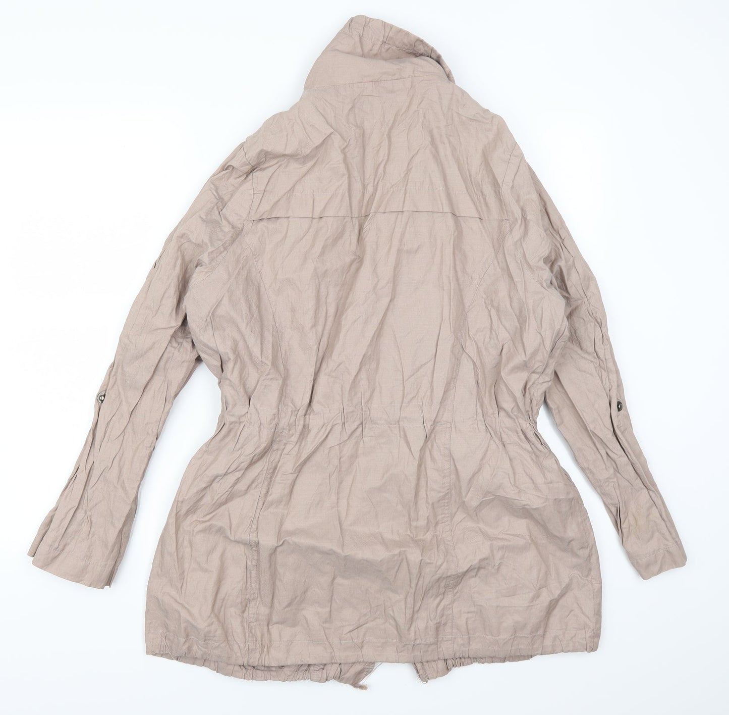 Womens UK Size M Preworn Pink Overcoat