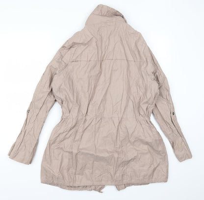 Womens UK Size M Preworn Pink Overcoat