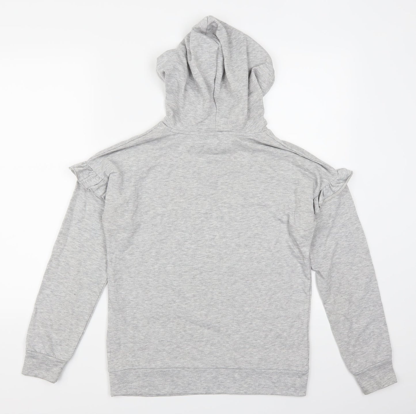 Dorothy Perkins Womens Grey   Pullover Hoodie Size 8