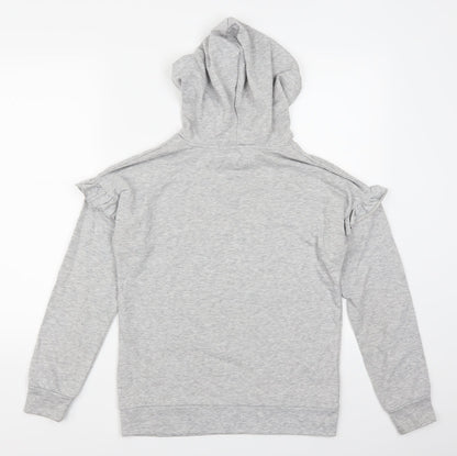 Dorothy Perkins Womens Grey   Pullover Hoodie Size 8
