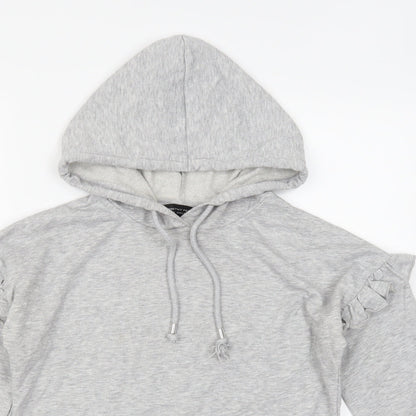 Dorothy Perkins Womens Grey   Pullover Hoodie Size 8