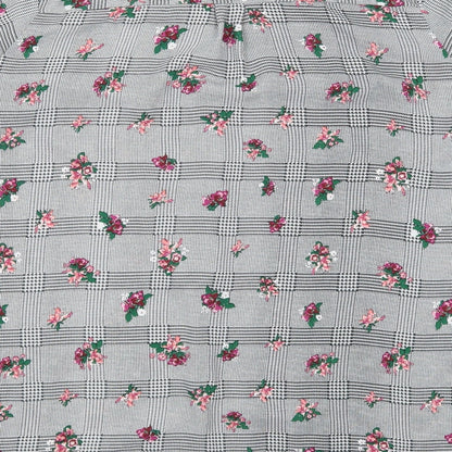 Primark Womens Grey Floral  Basic Button-Up Size 16