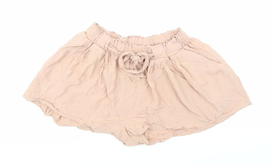 H&M Womens Pink   Hot Pants Shorts Size 6
