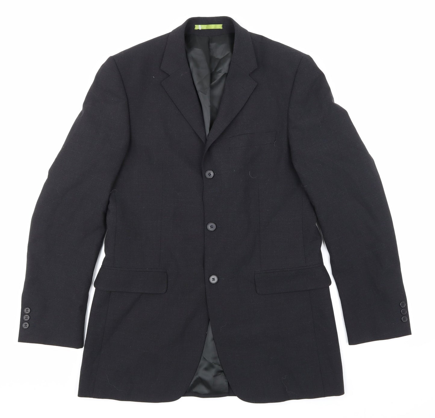 Mens UK Size 38 Burton Regular Grey Suit Jacket