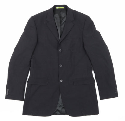 Mens UK Size 38 Burton Regular Grey Suit Jacket
