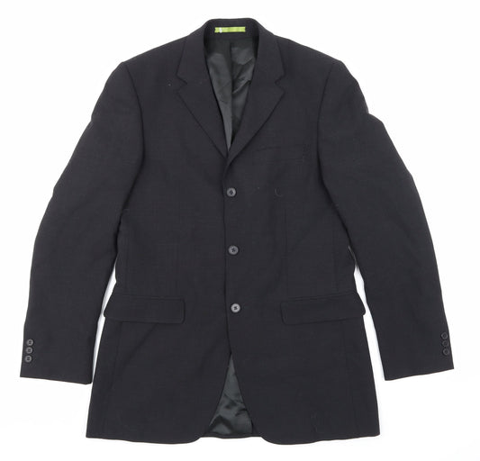Mens UK Size 38 Burton Regular Grey Suit Jacket