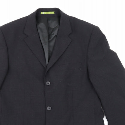 Mens UK Size 38 Burton Regular Grey Suit Jacket