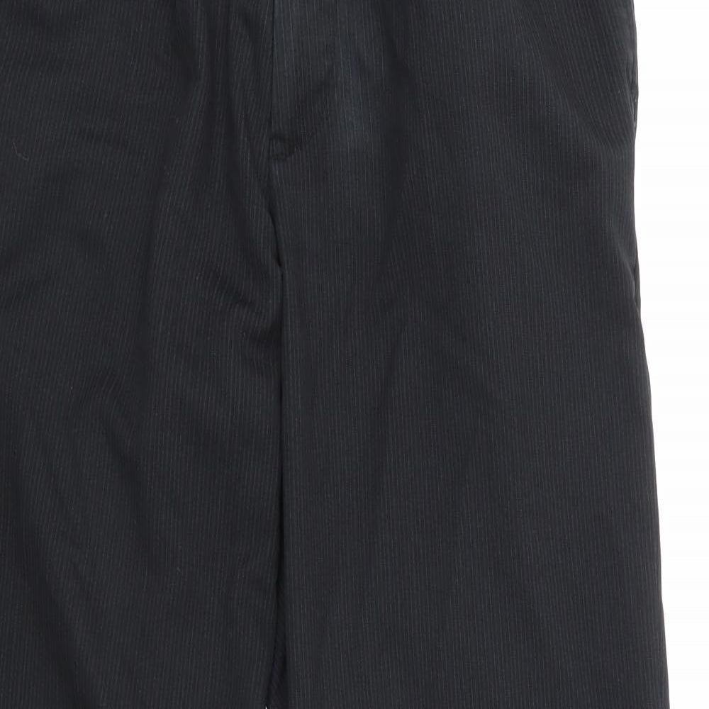 NEXT Mens Blue Striped  Trousers  Size 30 in L27 in