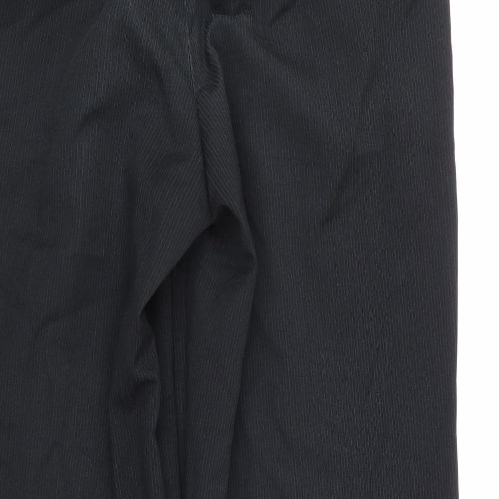 NEXT Mens Blue Striped  Trousers  Size 30 in L27 in