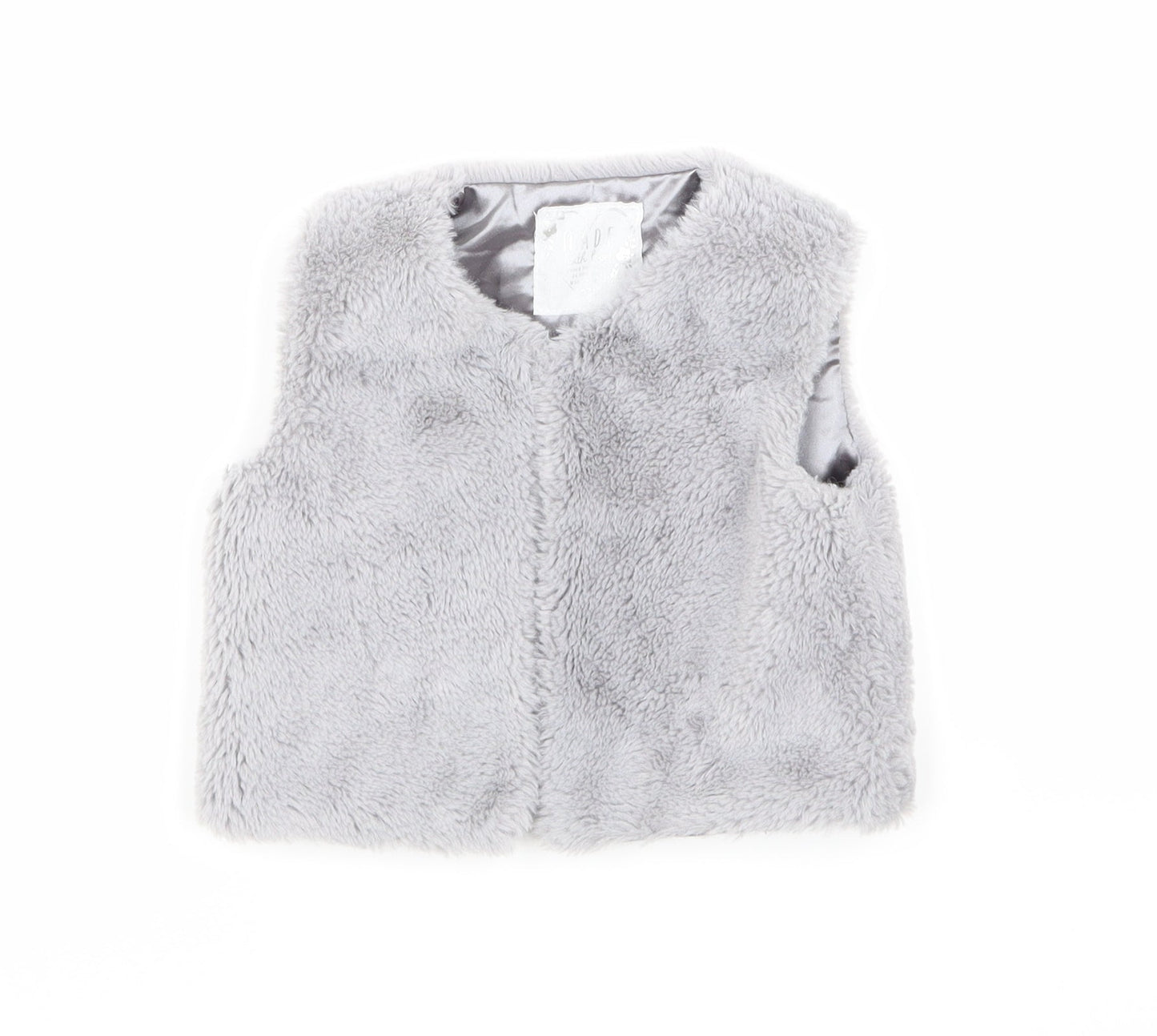 Young Dimension Girls Grey   Gilet Coat Size 2-3 Years