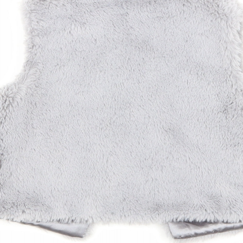 Young Dimension Girls Grey   Gilet Coat Size 2-3 Years