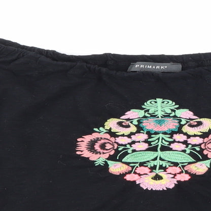 Primark Womens Black   Basic Blouse Size 10
