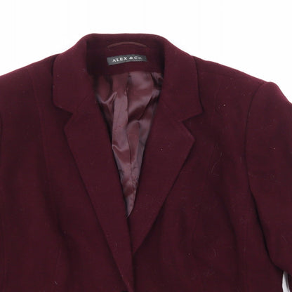 Alex & Co Womens Purple   Jacket  Size 16