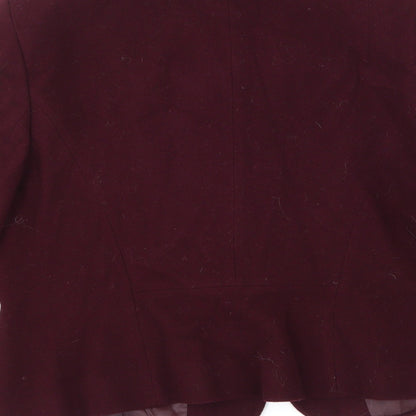 Alex & Co Womens Purple   Jacket  Size 16