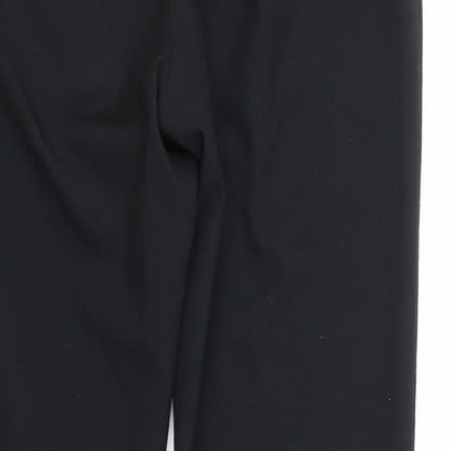 Womens UK Size 12 Marks and Spencer Regular Fit  Black Trousers