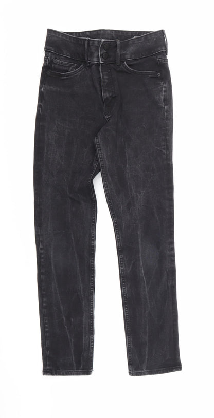 Womens UK Size 10 Marks and Spencer Regular Fit Skinny Black Jeans
