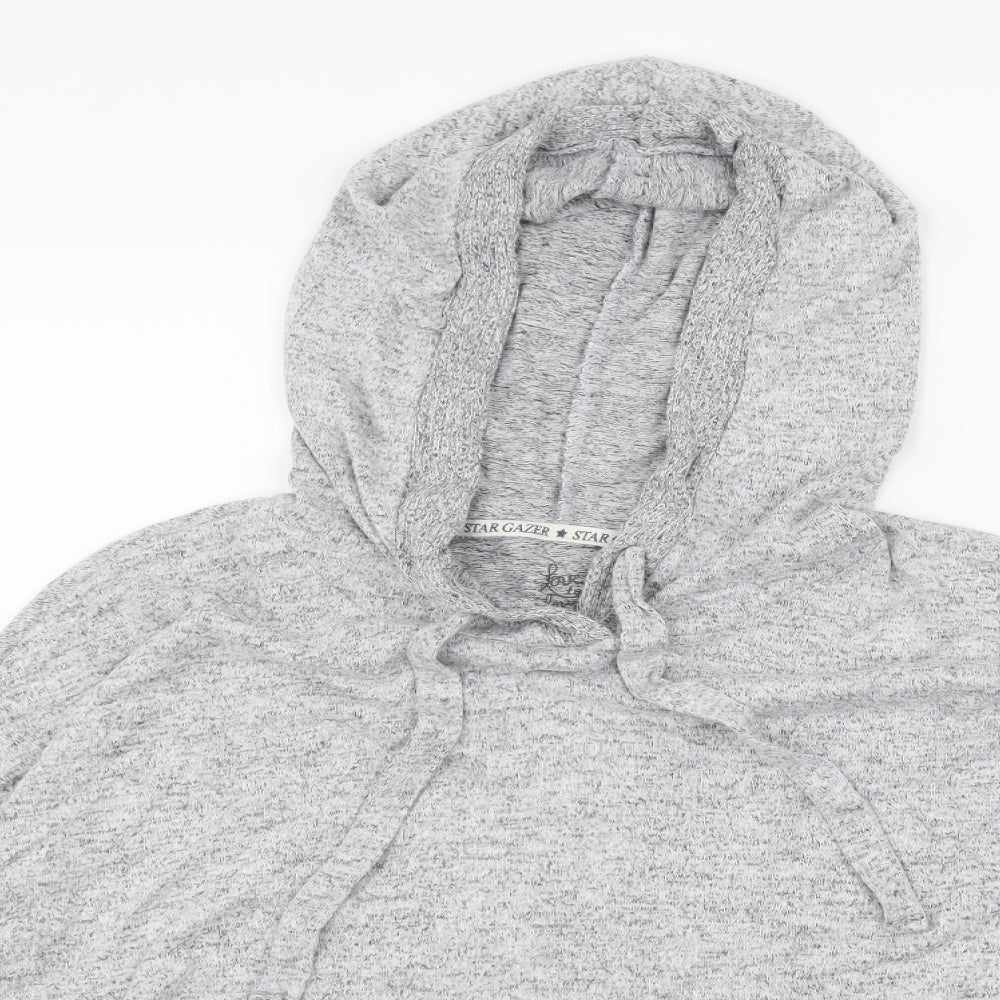 Love to lounge Womens Grey   Pullover Hoodie Size 12