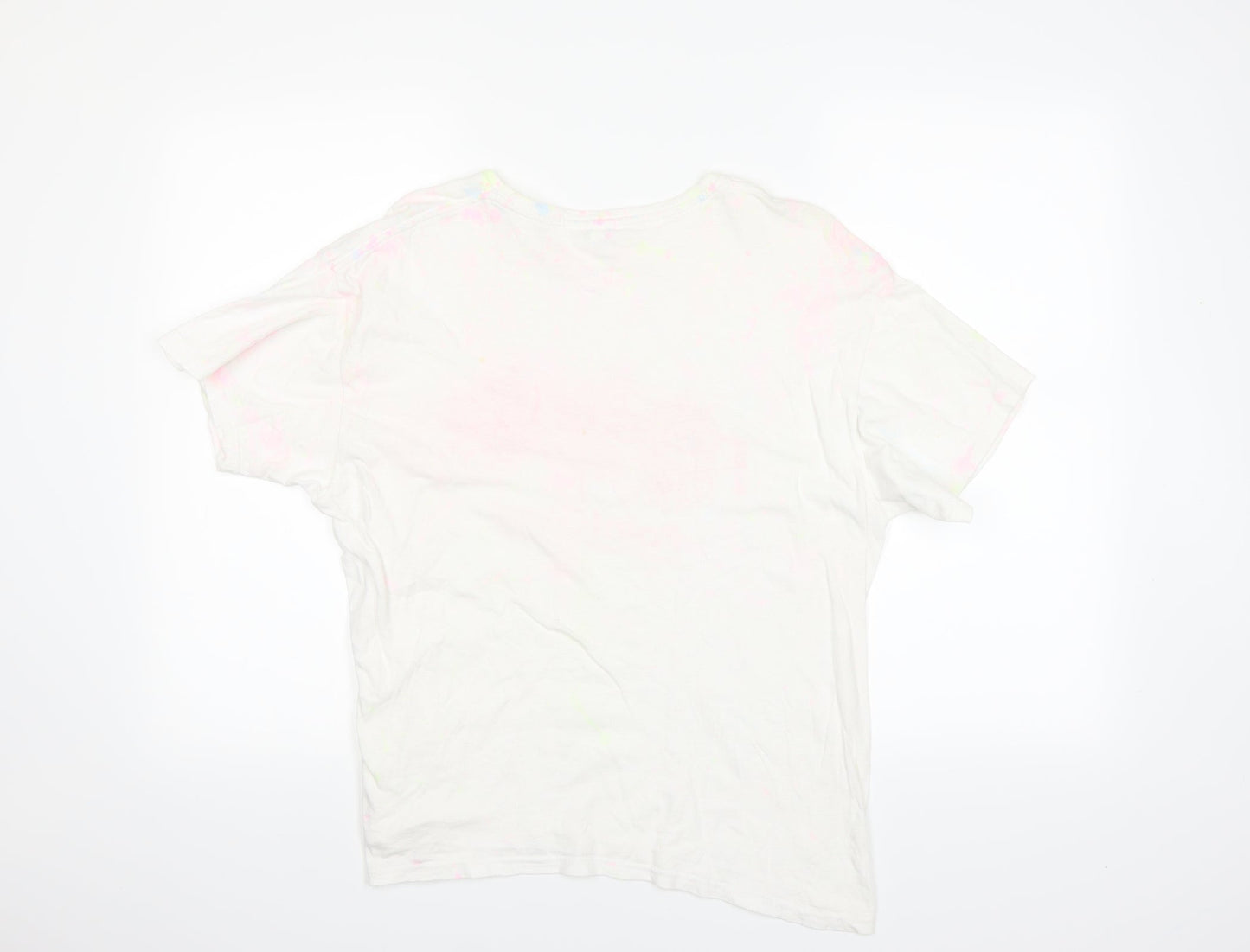 KEYA Womens White   Basic T-Shirt Size 14