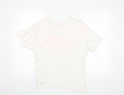 KEYA Womens White   Basic T-Shirt Size 14