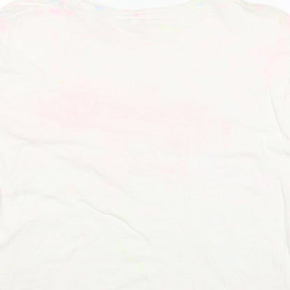 KEYA Womens White   Basic T-Shirt Size 14