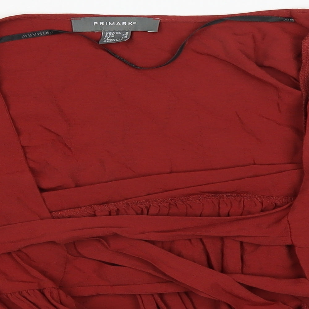 Primark Womens Orange   Cardigan Jumper Size 8
