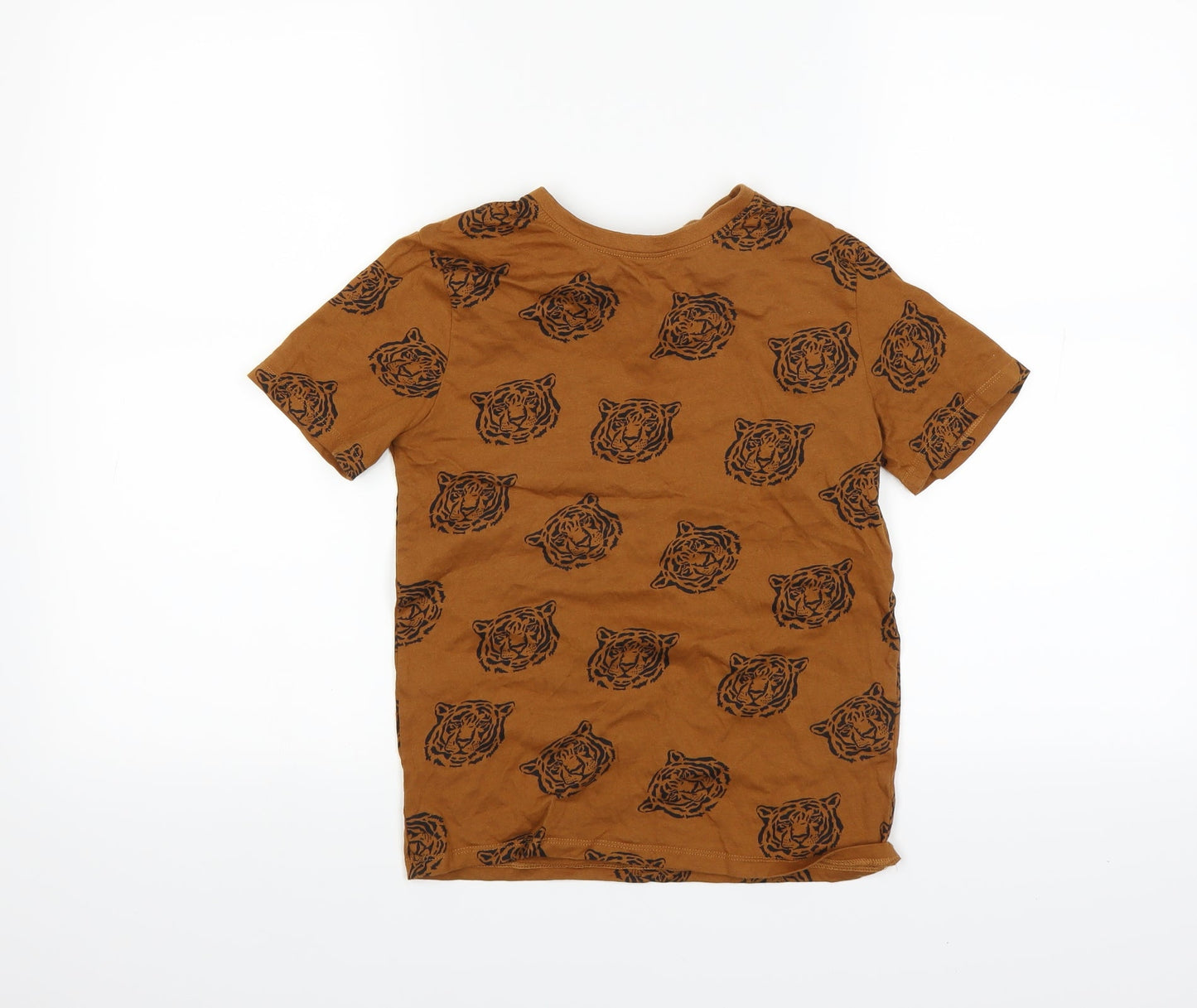 H&M Boys Brown Animal Print    Size 7-8 Years