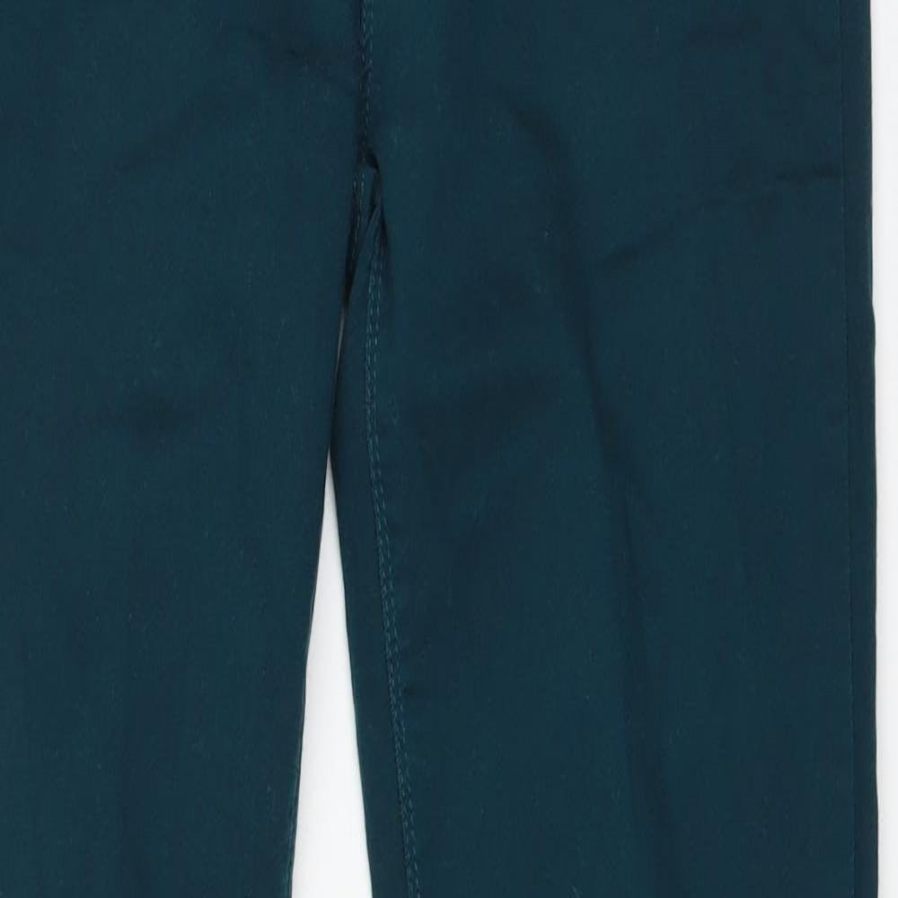 Denim Co Womens Green   Skinny Jeans Size 10 L25 in