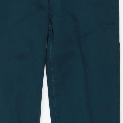 Denim Co Womens Green   Skinny Jeans Size 10 L25 in