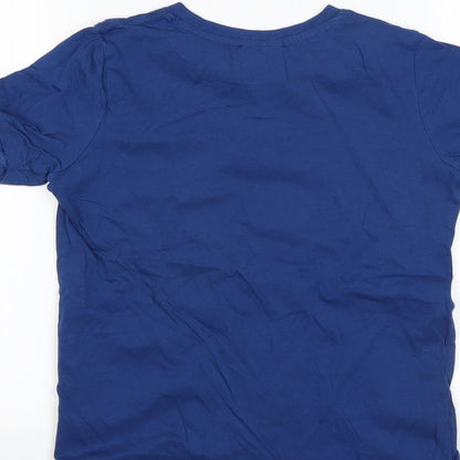 uefa Boys Blue   Basic T-Shirt Size 9-10 Years  - england