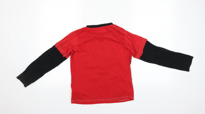 Primark Boys Red    Pyjama Top Size 10 Years  - Manchester United